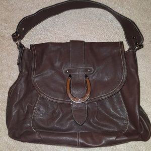 American Living saddle handbag